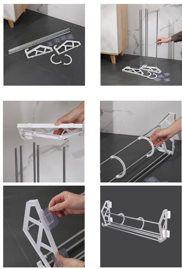 Over The Door Shoe Rack, Household Bathroom Slipper Racks, 3 In 1 Slipper Drainage Rack, Shoe Organizing Shelf, Save Space Shelf, Wall Mounted Stainless Steel Shoe Racks, Home Bathroom Kitchen Slipper Rack Over The Door Shoe Rack, Household Bathroom Slipper Racks, 3 In 1 Slipper Drainage Rack, Shoe Organizing Shelf, Save Space Shelf, Wall Mounted Stainless Steel Shoe Racks, Home Bathroom Kitchen Slipper Rack